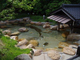 美人の湯　露天風呂